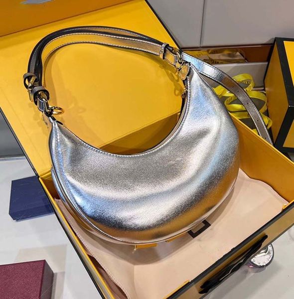 Designer Bag Fashion Crescent Bag Hobo Bag Women Shoulder Handbag Purse Half Moon Genuine Leather Evening Clutch Hand Bags Bottom Letter Lightweight, #1
Designer Bag Fashion Crescent Bag Hobo Bag Women Shoulder Handbag Purse Half Moon Genuine Leather Evening Clutch Hand Bags Bottom Letter Lightweight, #1
