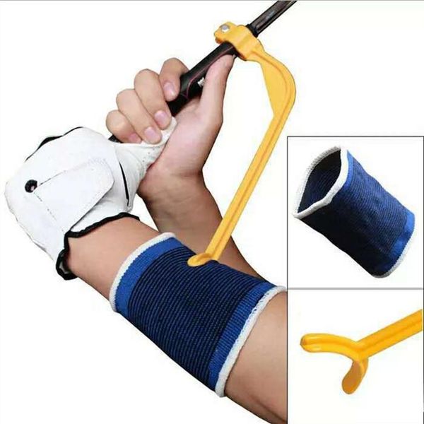 Image of Golf Swing Trainer Tool Weight Practice Grip Guide Training Aid Irons Driver For Both Right Left Handed Corrector Train Device172e