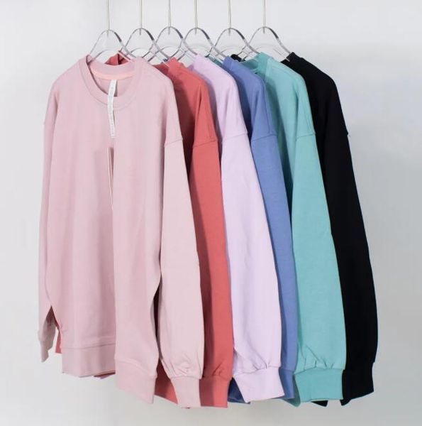 LL Women's Yoga Outfit Sweater Top Casual Loose Gym Perfectly Oversized Crew Sports Shirts Workout Blouse Woman Sport Long Sleeve for Fitness, Feather pink
LL Women's Yoga Outfit Sweater Top Casual Loose Gym Perfectly Oversized Crew Sports Shirts Workout Blouse Woman Sport Long Sleeve for Fitness, Feather pink