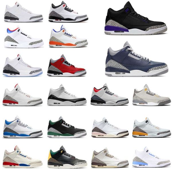 Basketball Shoes Jumpman 3 3s White Cement Gold Shady Muslin Oreo Black Cat Cardinal Red Racer Blue True Blue Varsity Royal Neapolitan Sneakers, 41#
Basketball Shoes Jumpman 3 3s White Cement Gold Shady Muslin Oreo Black Cat Cardinal Red Racer Blue True Blue Varsity Royal Neapolitan Sneakers, 41#