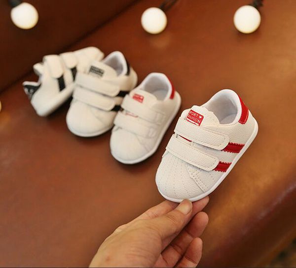 PU Leather Baby Girls Kids First Walkers Infant Toddler Classic Sports Antislip Soft Sole Shoes Sneakers Prewalker 2023 Autumn, Red
PU Leather Baby Girls Kids First Walkers Infant Toddler Classic Sports Antislip Soft Sole Shoes Sneakers Prewalker 2023 Autumn, Red