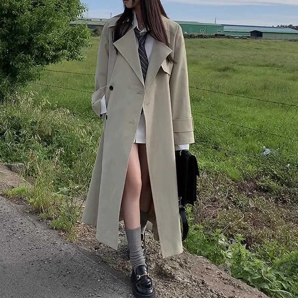 Fashion men' wear Network Red Khaki Windbreaker Coat Women' 2023 New Autumn Long Style British Elegant and High Sense Women
Fashion men' wear Network Red Khaki Windbreaker Coat Women' 2023 New Autumn Long Style British Elegant and High Sense Women