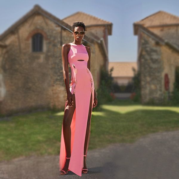 maxi long women lady sexy cutout pink bandage dresses street style designer model party paris show runway dress CJ5530
maxi long women lady sexy cutout pink bandage dresses street style designer model party paris show runway dress CJ5530