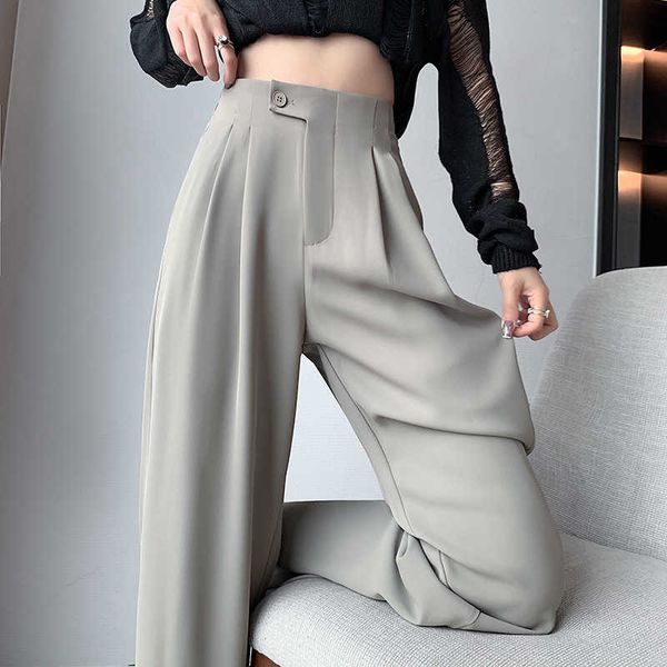 Fashion men's wear Suit Pants Women's Spring and Autumn 2023 New High Waist Sagging Wide Leg Loose Slim Narrow Edition Floor Sweeping Commuter, Advanced grey routine
Fashion men's wear Suit Pants Women's Spring and Autumn 2023 New High Waist Sagging Wide Leg Loose Slim Narrow Edition Floor Sweeping Commuter, Advanced grey routine