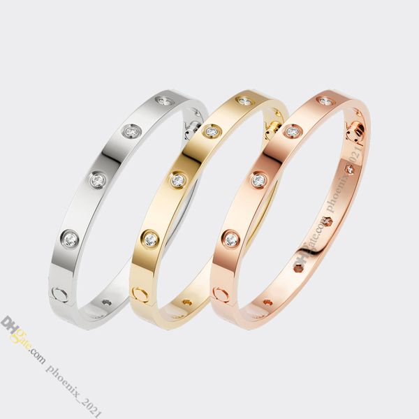 Lovely Bracelet Jewelry Designer for Women 10 Diamonds Bracelet Titanium Steel Bangle Gold-Plated Never Fading Non-Allergic,Gold/Silver/Rose, Store/21621802
Lovely Bracelet Jewelry Designer for Women 10 Diamonds Bracelet Titanium Steel Bangle Gold-Plated Never Fading Non-Allergic,Gold/Silver/Rose, Store/21621802