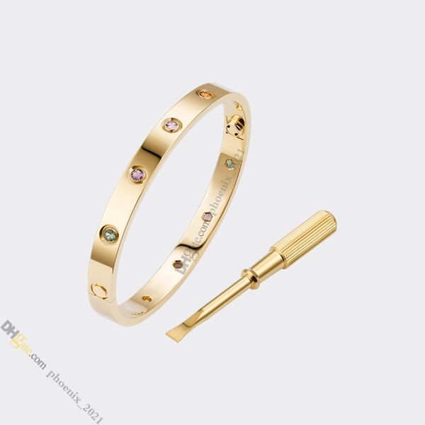 Love Screw Bracelet Designer Bracelet Jewelry Designer for Women Colored Diamond Gold Bracelet Titanium Steel Gold-Plated Never Fading Non-Allergic, Store/21621802
Love Screw Bracelet Designer Bracelet Jewelry Designer for Women Colored Diamond Gold Bracelet Titanium Steel Gold-Plated Never Fading Non-Allergic, Store/21621802