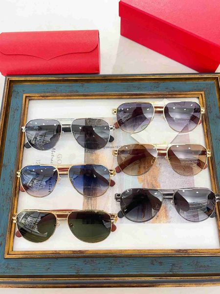 Fashion Designer Cool sunglasses New women's frameless gradient color trend pink metal sunshade Sunglasses Counter quality CT0653S
Fashion Designer Cool sunglasses New women's frameless gradient color trend pink metal sunshade Sunglasses Counter quality CT0653S