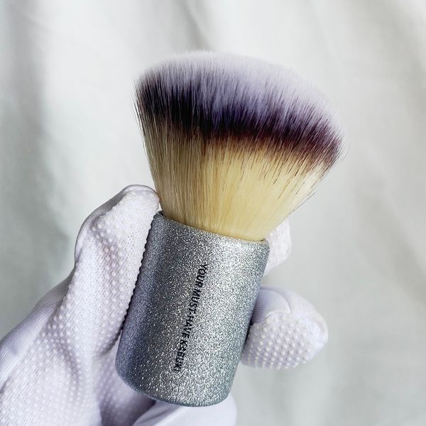 Your Must-have Kabuki Brush Makeup Brush for Powder Bronzer Blusher, Silver Synthetic Bristles Cosmetic Brush Tools, It kabuki
Your Must-have Kabuki Brush Makeup Brush for Powder Bronzer Blusher, Silver Synthetic Bristles Cosmetic Brush Tools, It kabuki