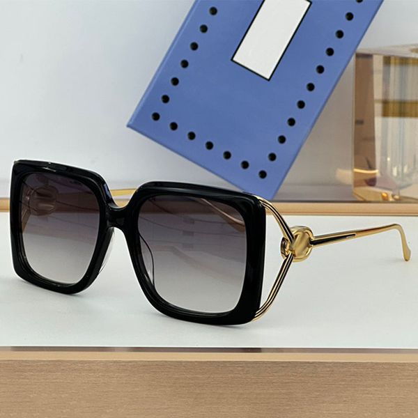 Classic high-quality designer sunglasses for driving tourism and travel Gradual gray lenses metal frame with symbol GG1324 on the side luxurious women
Classic high-quality designer sunglasses for driving tourism and travel Gradual gray lenses metal frame with symbol GG1324 on the side luxurious women