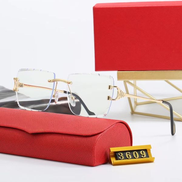 Latest Designer Polarized Sunglasses Frames Golden C Decorative Square Mens Womens Glasses Frame Imitation Metal Sunshade UV Protection Driving Sonnenbrille
Latest Designer Polarized Sunglasses Frames Golden C Decorative Square Mens Womens Glasses Frame Imitation Metal Sunshade UV Protection Driving Sonnenbrille