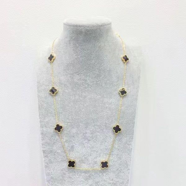 Classic necklaces designer 4 Four Leaf Clover designer necklace Pendants Mother-of-Pearl Stainless Steel Plated 18K for Women Girl designer jewelry clover necklace
Classic necklaces designer 4 Four Leaf Clover designer necklace Pendants Mother-of-Pearl Stainless Steel Plated 18K for Women Girl designer jewelry clover necklace