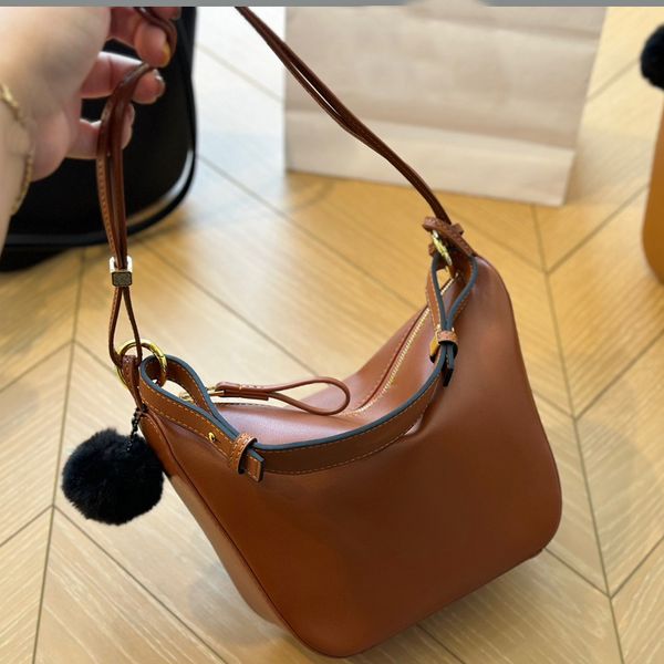 Fashion designer bag shoulder bags mini Classic Cow leather Hobo handbag multi-colored, Hobo black/33cm 
Fashion designer bag shoulder bags mini Classic Cow leather Hobo handbag multi-colored, Hobo black/33cm