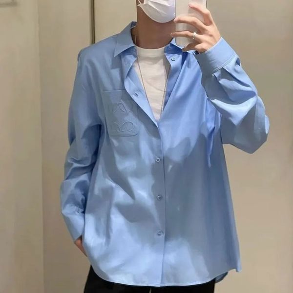Designer Long Sleeved Shirts Men Women Summer Autumn Business Casual men Lapel short shirt Fashion Brand Design shirt Man tops
Designer Long Sleeved Shirts Men Women Summer Autumn Business Casual men Lapel short shirt Fashion Brand Design shirt Man tops