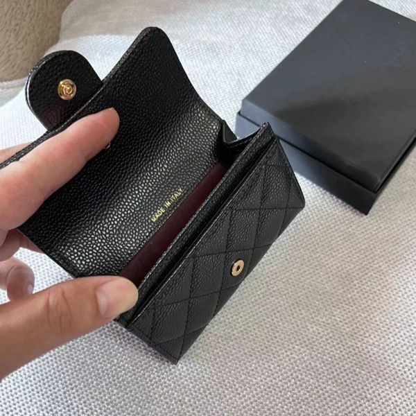 Top Quality Designer High Quality Cardholders cowhide Card Bag Lychee Cowhide Black Gold Mini Wallet Coin Purse With Box, Cowhide silver
Top Quality Designer High Quality Cardholders cowhide Card Bag Lychee Cowhide Black Gold Mini Wallet Coin Purse With Box, Cowhide silver