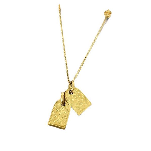 Stamp Necklaces Fashion Choker Necklace Designer Gold Plated Stainless Steel Letter Pendant Necklaces for Women Wedding Jewelry Stamp
Stamp Necklaces Fashion Choker Necklace Designer Gold Plated Stainless Steel Letter Pendant Necklaces for Women Wedding Jewelry Stamp