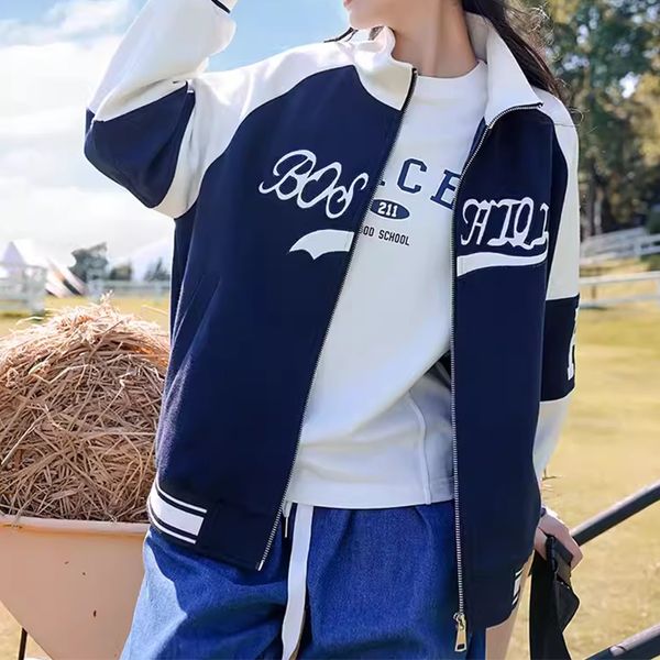 junior High School Student Sports Coat 2023 Autumn New Girls' Fashion Baseball Jersey Youth, Customize
junior High School Student Sports Coat 2023 Autumn New Girls' Fashion Baseball Jersey Youth, Customize
