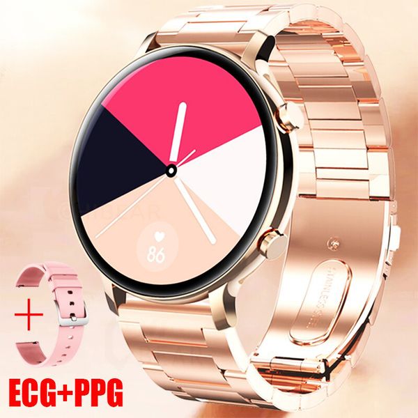 Image of 2023 New Bluetooth Call Smart Watch Women ECG+PPG Smartwatch Fashion Sport Health Ladies Watch Waterproof Girl Bracelets