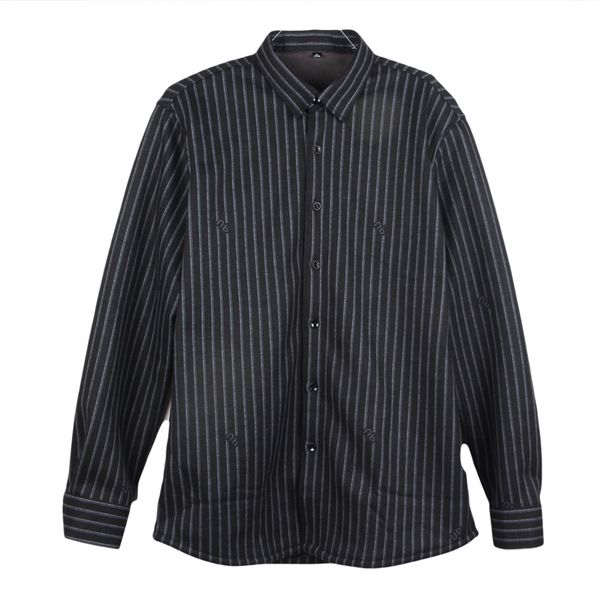 Grid Cashmere thickened shirt constant temperature 37 degrees DAD fashion slim plus Plaid Suede men's wear winter thermal cardigan business casual flannel shirt, Black 808#
Grid Cashmere thickened shirt constant temperature 37 degrees DAD fashion slim plus Plaid Suede men's wear winter thermal cardigan business casual flannel shirt, Black 808#