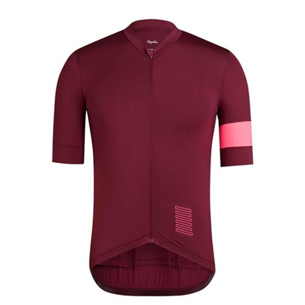 Image of Summer pro Team RAPHA Mens Short Sleeve Cycling jersey Road Racing Clothing Breathable MTB Bike Tops Outdoor Sportwear Bicycle Shi196K