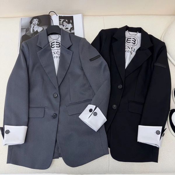 Womens Suit Overssize Designer Blazers Outwear Coats Classic Letter Formal Work Suits Four Season Tops High Quality Clothing SML, Black
Womens Suit Overssize Designer Blazers Outwear Coats Classic Letter Formal Work Suits Four Season Tops High Quality Clothing SML, Black