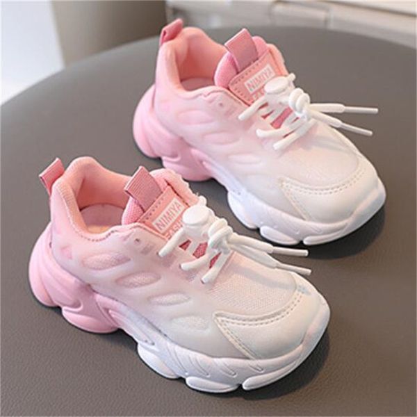 Children Sports Shoes for Boys Girls Baby Gradient Color Breathable Running Sneakers Kids Footwear Outdoor Athletic shoe, Blue
Children Sports Shoes for Boys Girls Baby Gradient Color Breathable Running Sneakers Kids Footwear Outdoor Athletic shoe, Blue