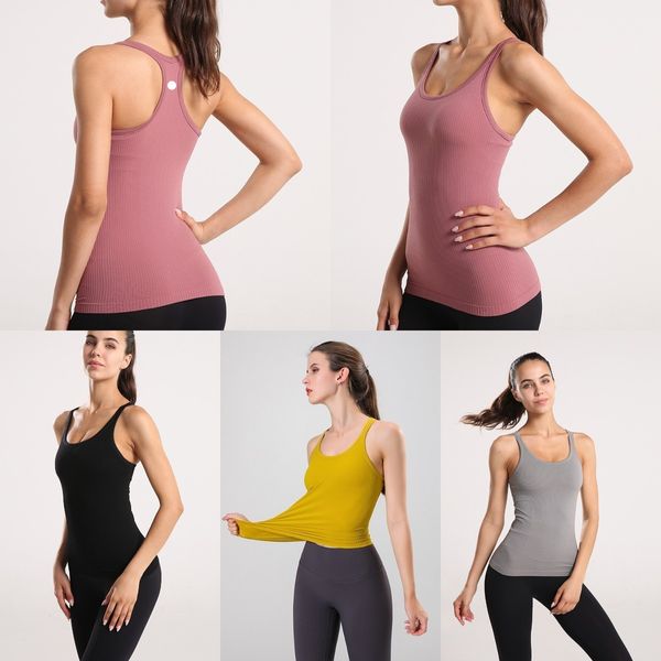 Women LU-745 Yoga RIBBED Racerback Texsure Crop Tank Workout Gym Bras Women Racerback Vest Sexy Sports Sleeveless Shirt Athletic Tops, Yellow
Women LU-745 Yoga RIBBED Racerback Texsure Crop Tank Workout Gym Bras Women Racerback Vest Sexy Sports Sleeveless Shirt Athletic Tops, Yellow