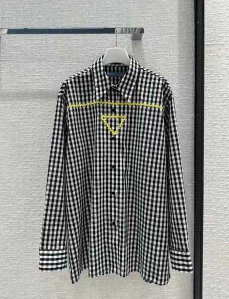 Blouses Women' Shirts Wave Edge Ribbon Spliced Long Sleeve Shirt Summer Checker Pattern Fashion Age Reducing Loose Relaxed BIK4
Blouses Women' Shirts Wave Edge Ribbon Spliced Long Sleeve Shirt Summer Checker Pattern Fashion Age Reducing Loose Relaxed BIK4