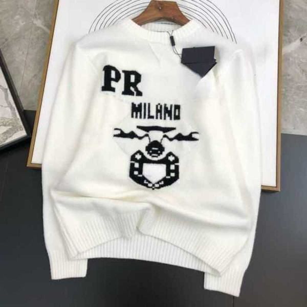 Sweaters Men's ss designer sweater mens knitted pullover wool sweaters pra letter embroidery man bottoming shirt casual loose women sweatshirt 2EHA, Blue
Sweaters Men's ss designer sweater mens knitted pullover wool sweaters pra letter embroidery man bottoming shirt casual loose women sweatshirt 2EHA, Blue