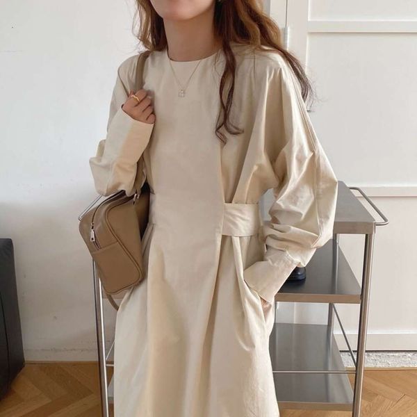 Women's Solid Dresses Japanese Style Casual Long Sleeve Round Neck Dress Elegant Fashion Shirt Maxi Dress 2023 Autumn New, Black
Women's Solid Dresses Japanese Style Casual Long Sleeve Round Neck Dress Elegant Fashion Shirt Maxi Dress 2023 Autumn New, Black