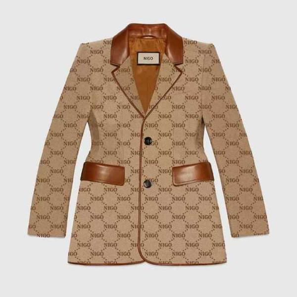 Suits Women' Blazers Medigo-589 fashion women suit designer clothes blazer with full letters spring released tops KNW7, Brown
Suits Women' Blazers Medigo-589 fashion women suit designer clothes blazer with full letters spring released tops KNW7, Brown