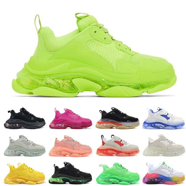 Casual Shoes Triple S Clear Bubble Midsole Men Women Black White Red Rainbow Mens Womens Designer Fashion Sneakers Size 36-45, # 2
Casual Shoes Triple S Clear Bubble Midsole Men Women Black White Red Rainbow Mens Womens Designer Fashion Sneakers Size 36-45, # 2