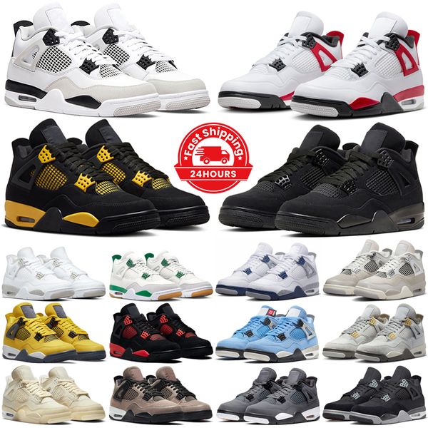 Jumpman 4 basketball shoes men women 4s Red Cement Thunder Frozen Moments Pine Green Military Black Cat University Blue mens trainers outdoor sports sneakers
Jumpman 4 basketball shoes men women 4s Red Cement Thunder Frozen Moments Pine Green Military Black Cat University Blue mens trainers outdoor sports sneakers