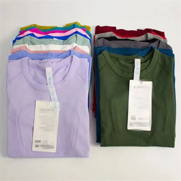 LL 1u1u Women Yoga T-Shirts Womens T-Shirt High-Elastic Breathable Running Top Quick Drying Seamless Short Sleeve Sport-Cycling Gym Wear Jogging Fitness Clothes, 32 long sleeved
LL 1u1u Women Yoga T-Shirts Womens T-Shirt High-Elastic Breathable Running Top Quick Drying Seamless Short Sleeve Sport-Cycling Gym Wear Jogging Fitness Clothes, 32 long sleeved