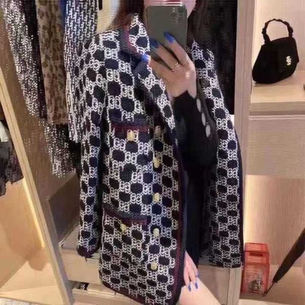 Suits Women' Blazers E49 designer blazers Clothing with full letters tweed spring released tops PYNF, Navy blue
Suits Women' Blazers E49 designer blazers Clothing with full letters tweed spring released tops PYNF, Navy blue