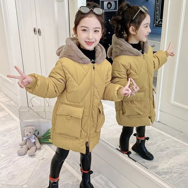 Jackets Girls Winter Plus Warm Coats For Teen Girl Parkas Fashion Hooded Bear Children Outerwear Clothing Years b917, Yellow
Jackets Girls Winter Plus Warm Coats For Teen Girl Parkas Fashion Hooded Bear Children Outerwear Clothing Years b917, Yellow