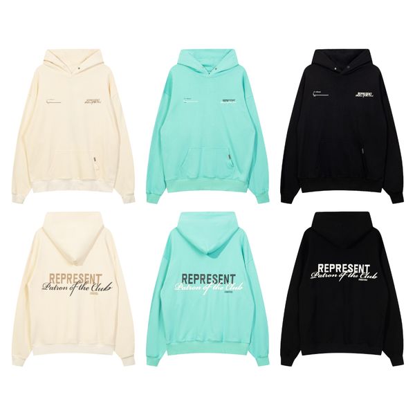 Mens Women Designer Sweatshirts Winter Man Warm Tracksuit Representd Pullover Hoodies Letter Printed Loose, Customize
Mens Women Designer Sweatshirts Winter Man Warm Tracksuit Representd Pullover Hoodies Letter Printed Loose, Customize