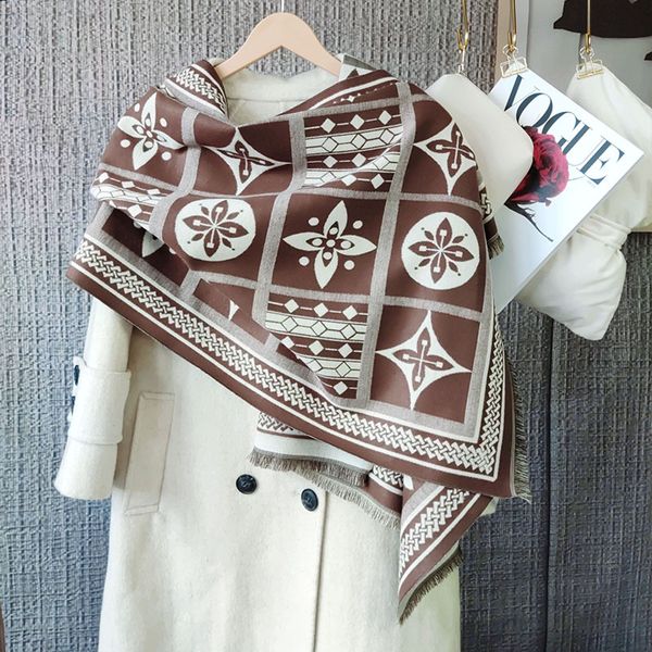 Echarpe Scarf Hijab 23 Colors 2023 High-end Fashion Scarves Shawls Warm Autumn Winter Necklaces Printed Letters Headscarves and Co 20
Echarpe Scarf Hijab 23 Colors 2023 High-end Fashion Scarves Shawls Warm Autumn Winter Necklaces Printed Letters Headscarves and Co 20