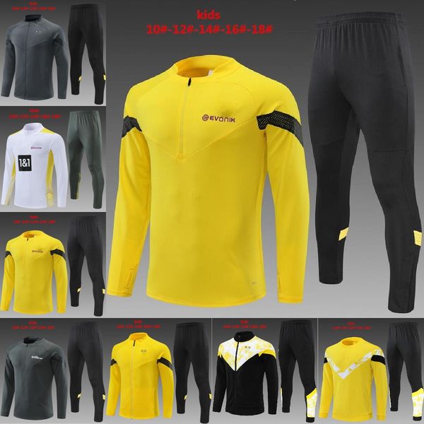 22/23 soccer tracksuits sets long sleeves dortmund reus maillot de football jacket tracksuit borussia soccer training suit survetement, Black
22/23 soccer tracksuits sets long sleeves dortmund reus maillot de football jacket tracksuit borussia soccer training suit survetement, Black