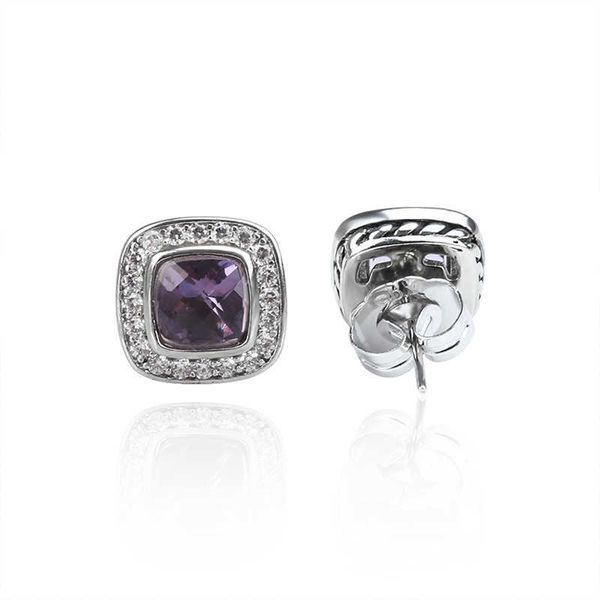 elegant ladies earrings inlaid with square zircon stud earring vintage jewelry for women wedding party banquent gift - purple, Golden;silver
elegant ladies earrings inlaid with square zircon stud earring vintage jewelry for women wedding party banquent gift - purple, Golden;silver