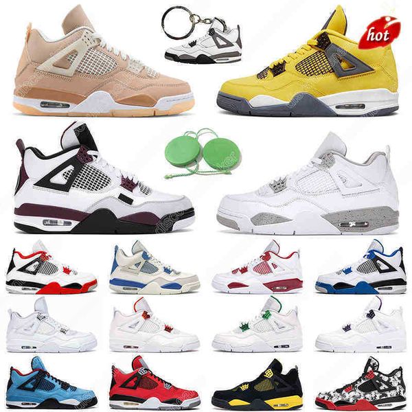 new 5.5-13 mens basketball shoes 4s 4 purple metallic fire red black cat white cement desert moss cool grey women men trainer sports sneaker
new 5.5-13 mens basketball shoes 4s 4 purple metallic fire red black cat white cement desert moss cool grey women men trainer sports sneaker
