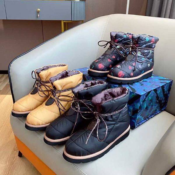 women pillow flat down boots platform snow boot lightweight bottom girl winter comfort outdoor shoes leather lace-up ankle boots with box, Black
women pillow flat down boots platform snow boot lightweight bottom girl winter comfort outdoor shoes leather lace-up ankle boots with box, Black