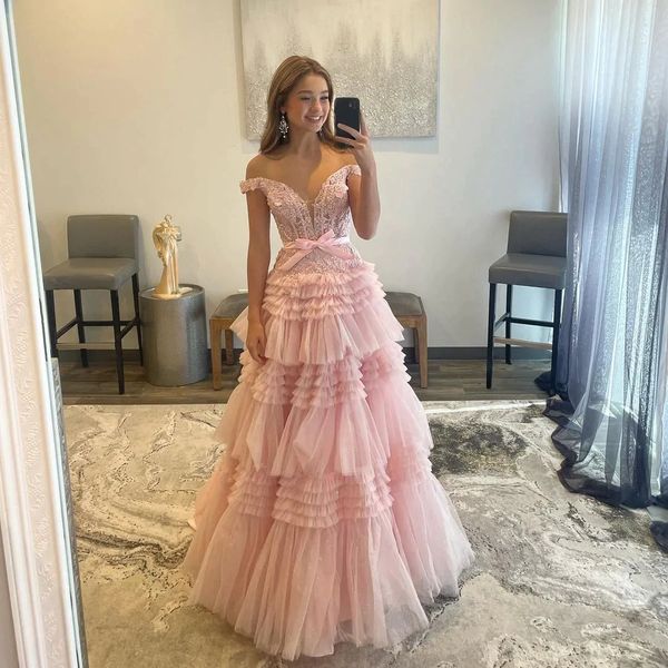 princess pink a-line prom dresses vestidos de fiesta elegant off the shoulder evening dress manual party gowns, Black
princess pink a-line prom dresses vestidos de fiesta elegant off the shoulder evening dress manual party gowns, Black