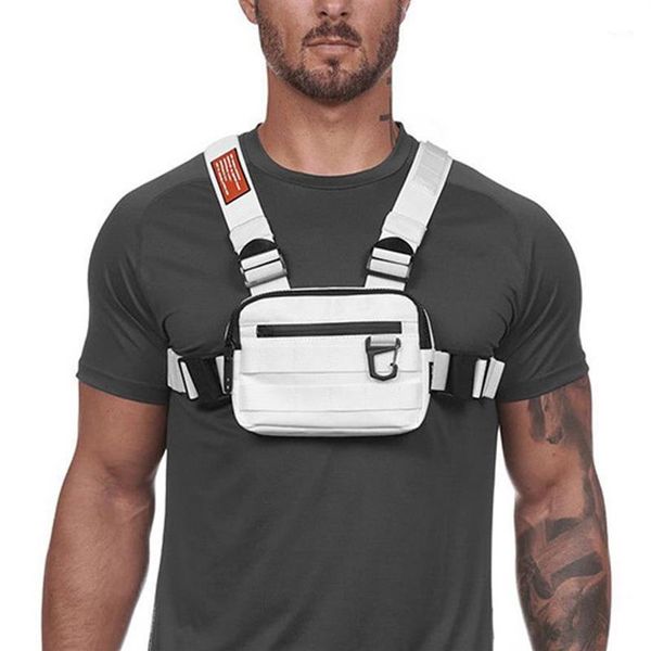 mini chest bags men tactical vest reflective safety cycling hiking backpack multi-function travel pocket phone waist pack1261v
mini chest bags men tactical vest reflective safety cycling hiking backpack multi-function travel pocket phone waist pack1261v
