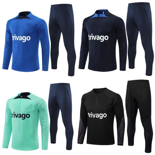22/23 soccer training suit soccer jerseys cfc kante pulisic mount havertz half zipper football tracksuit sterling jorginho set survetement, Black;yellow
22/23 soccer training suit soccer jerseys cfc kante pulisic mount havertz half zipper football tracksuit sterling jorginho set survetement, Black;yellow