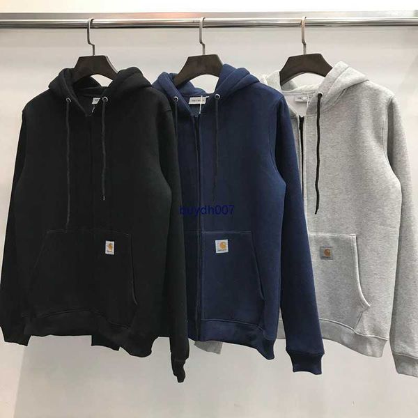men's hoodie sweatshirt fashion designer brand carhart cardigan zippered loose casual sports couples outerwear trend, Black
men's hoodie sweatshirt fashion designer brand carhart cardigan zippered loose casual sports couples outerwear trend, Black