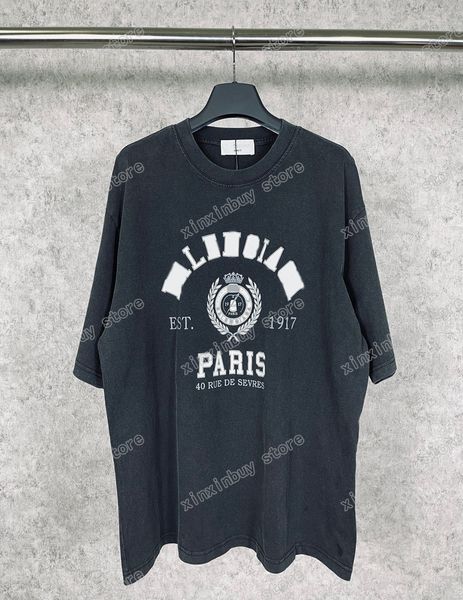 xinxinbuy men designer tee t shirt paris destroyed letters jacquard short sleeve cotton women white black gray xs-2xl, Black;brown
xinxinbuy men designer tee t shirt paris destroyed letters jacquard short sleeve cotton women white black gray xs-2xl, Black;brown