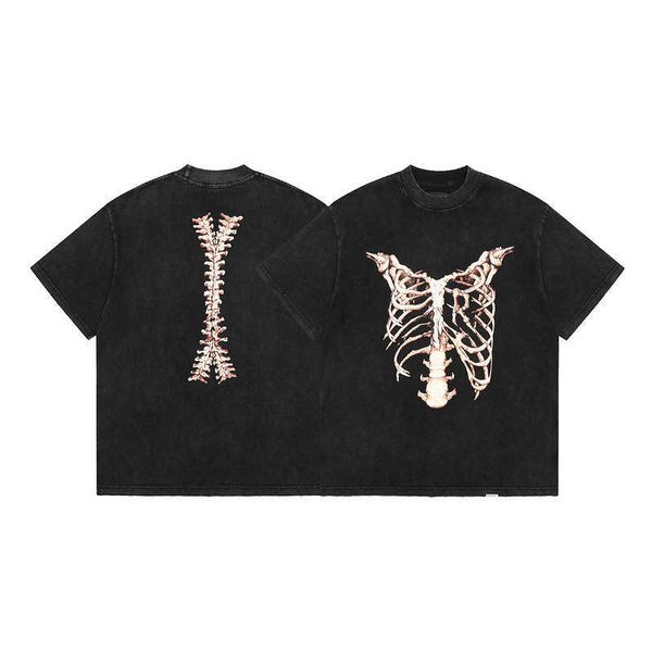 2023 new men's and women's t shirt fashion design brand present'srepeat skeleton washed broken round neck short sleeve worn c, White;black
2023 new men's and women's t shirt fashion design brand present'srepeat skeleton washed broken round neck short sleeve worn c, White;black