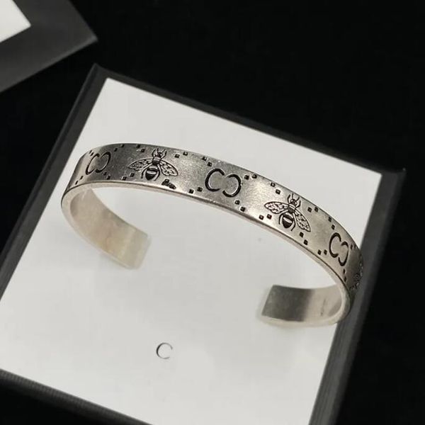 mens designer bracelet for woman stainless steel bangle g bracciale vantage womens luxury jewelry party hip hop with box, Black
mens designer bracelet for woman stainless steel bangle g bracciale vantage womens luxury jewelry party hip hop with box, Black