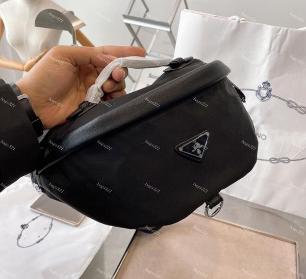 fashion re nylon saffianos waist bag luxury designer cross body bags women handbag men chest pack black leather belt bag
fashion re nylon saffianos waist bag luxury designer cross body bags women handbag men chest pack black leather belt bag