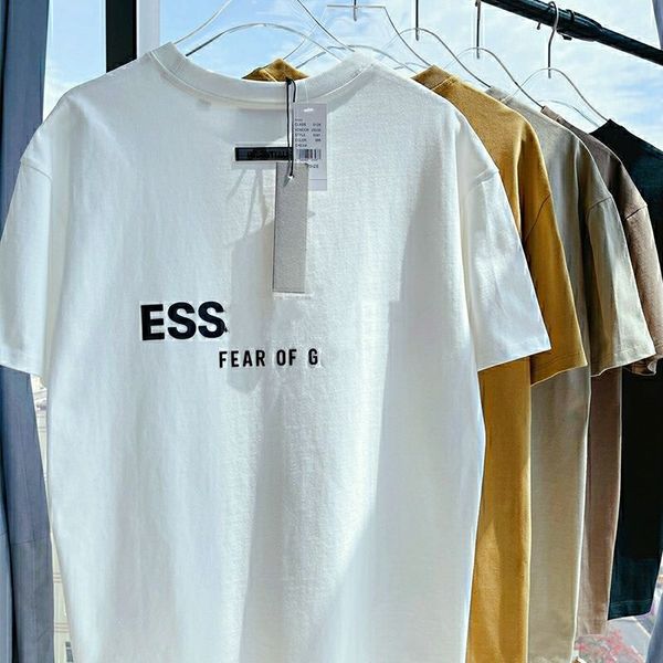 23ess women's men t-shirt summer designers luxurys letter 77 pure cotton t-shirts clothing polos short sleeve round collar hoodies clo, White